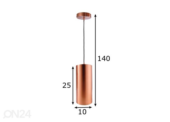 Kattovalaisin Barrel mitat