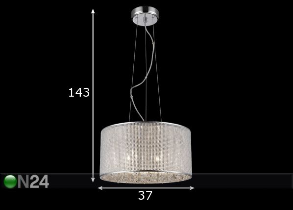 Kattovalaisin BLINK Ø37 cm mitat