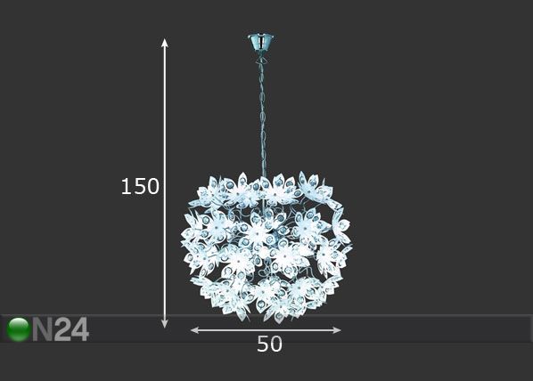 Kattovalaisin Blowball mitat