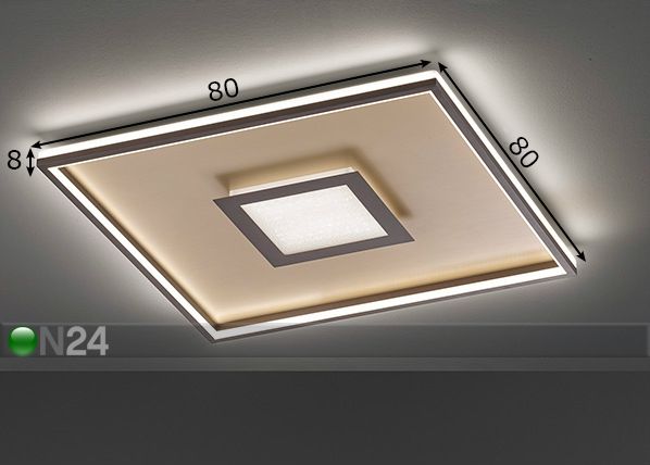 Kattovalaisin Bug LED mitat