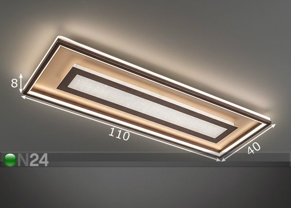 Kattovalaisin Bug LED mitat