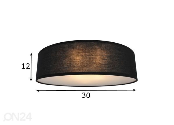 Kattovalaisin Clara Black mitat