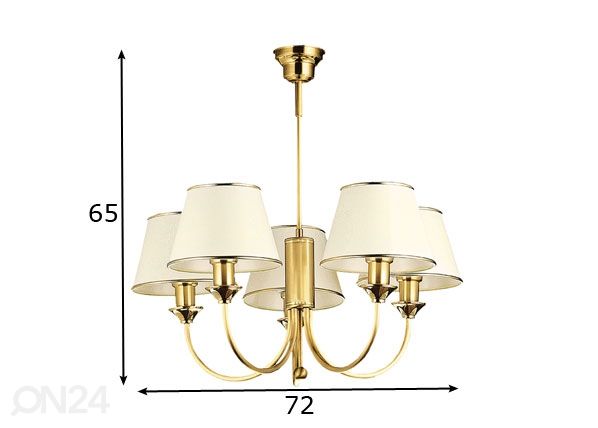 Kattovalaisin Classic-2 5 mitat