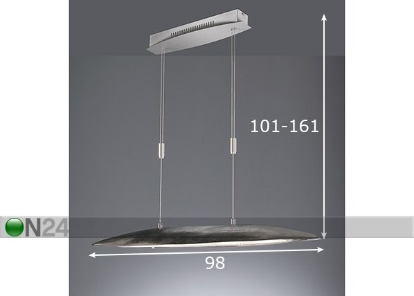 Kattovalaisin Colmar LED mitat