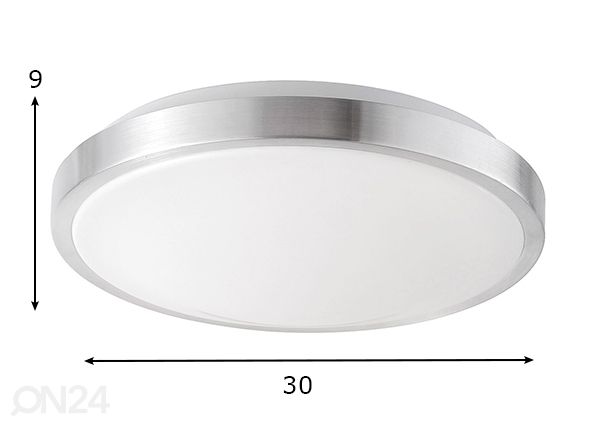 Kattovalaisin Comet LED mitat