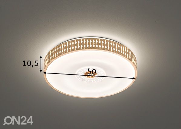 Kattovalaisin Coso LED mitat
