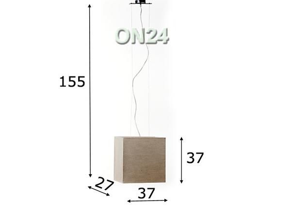 Kattovalaisin CUBE mitat
