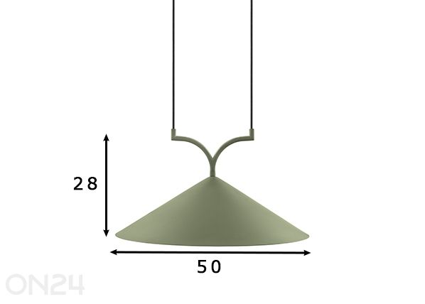 Kattovalaisin Curve 50 mitat