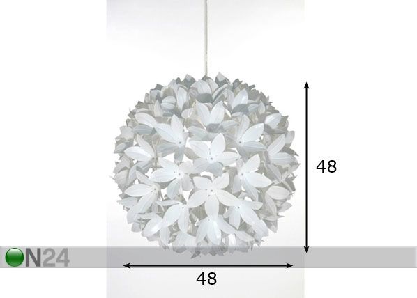 Kattovalaisin DAISY mitat