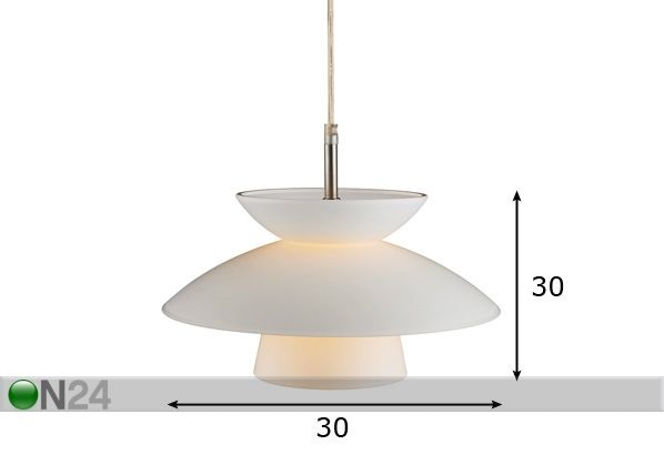 Kattovalaisin DALLAS MAXI Ø 30 cm mitat
