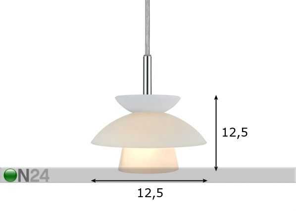Kattovalaisin DALLAS MINI Ø 12,5 cm mitat