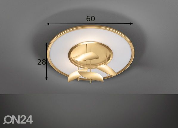 Kattovalaisin Dane LED mitat