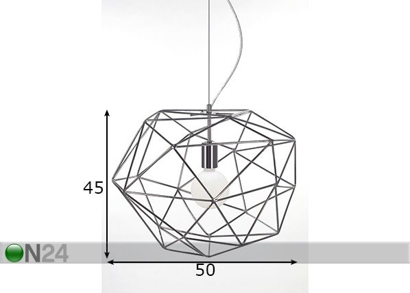 Kattovalaisin Diamond mitat