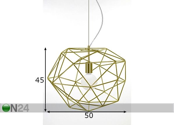 Kattovalaisin Diamond mitat