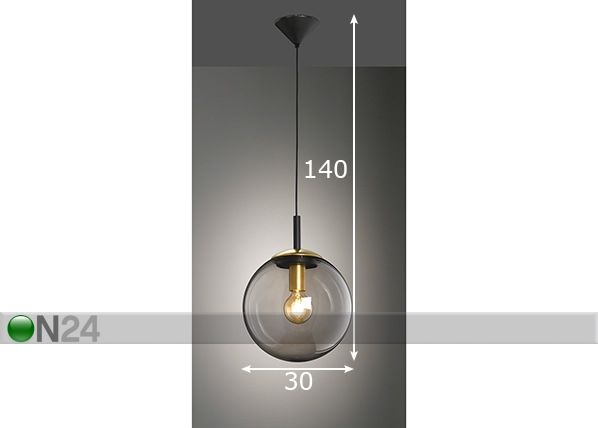 Kattovalaisin Dini Ø 30 cm mitat