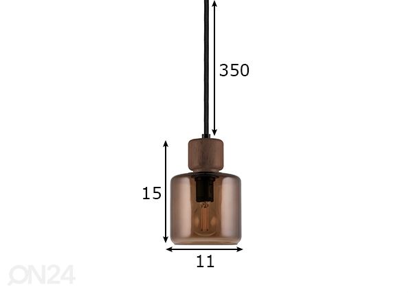 Kattovalaisin Dot 11 mitat