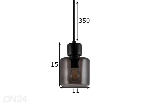 Kattovalaisin Dot 11 mitat