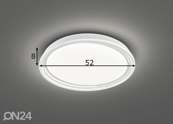 Kattovalaisin Dua LED mitat