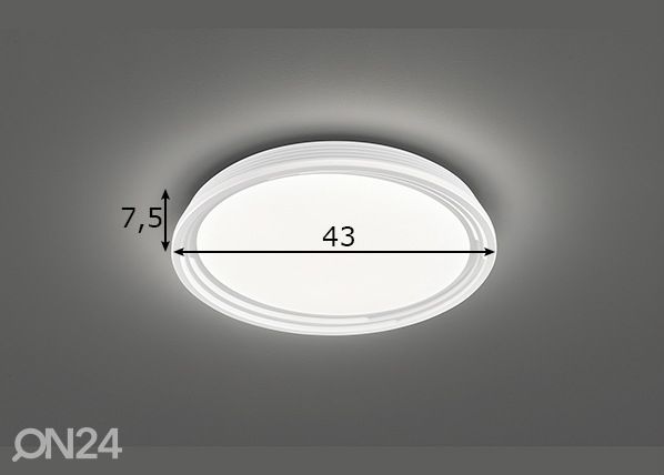 Kattovalaisin Dua LED mitat