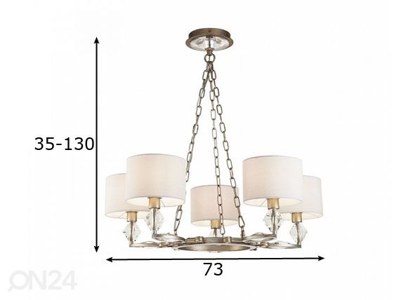 Kattovalaisin House Luxe mitat