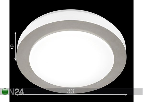 Kattovalaisin Ira LED mitat