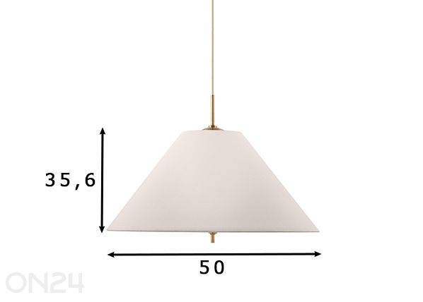 Kattovalaisin Iris 50 mitat