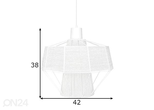 Kattovalaisin Layer mitat