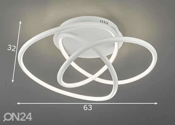 Kattovalaisin LED Galaxy mitat