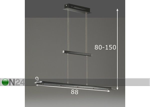 Kattovalaisin LED Tenso TW mitat