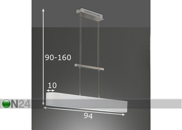 Kattovalaisin LED Tenso TW mitat