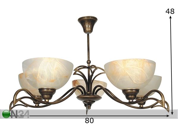 Kattovalaisin LOTUS II mitat