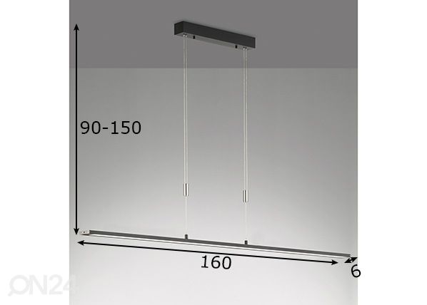 Kattovalaisin Metz TW LED mitat