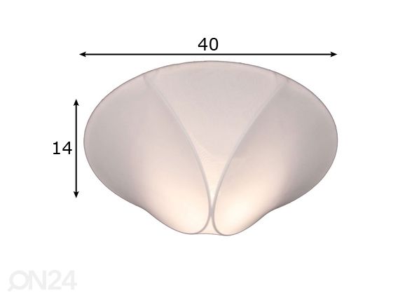 Kattovalaisin Moon mitat