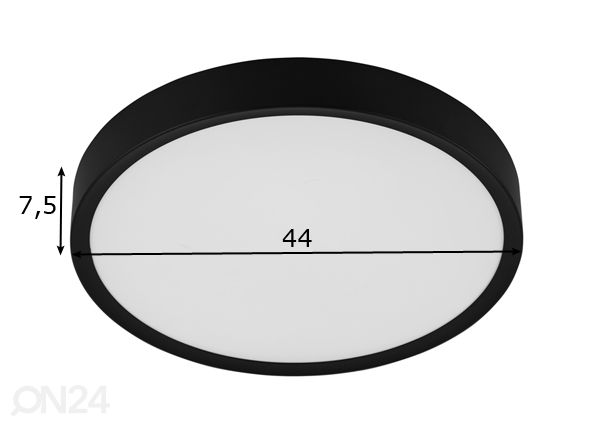 Kattovalaisin Musurita Ø 44 cm mitat