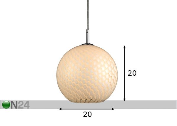 Kattovalaisin NIGHT & DAY MIDI Ø 20 cm mitat