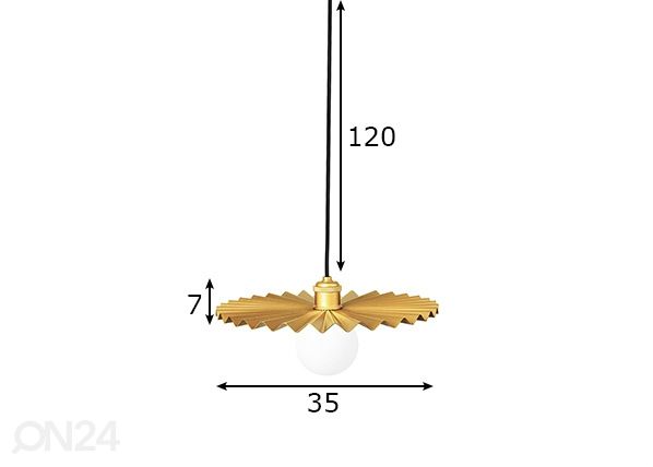 Kattovalaisin Omega mitat