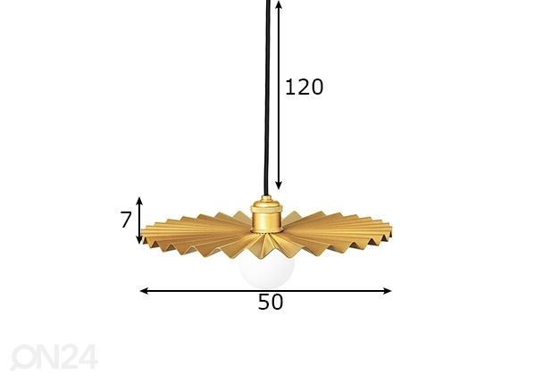 Kattovalaisin Omega mitat