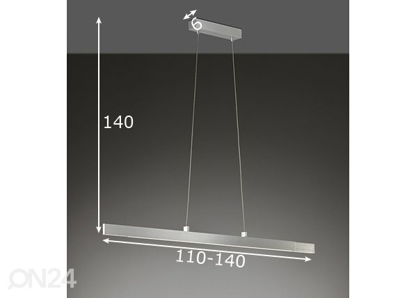 Kattovalaisin Orell LED mitat