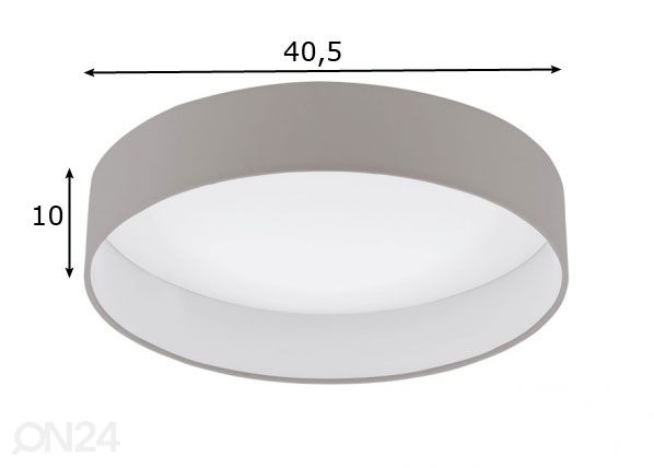 Kattovalaisin Palomaro mitat