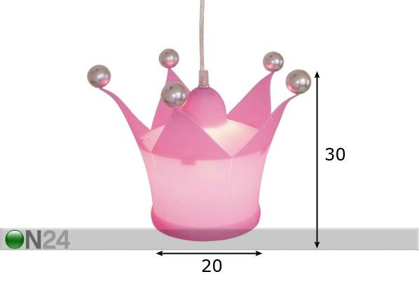 Kattovalaisin PRINCESS mitat