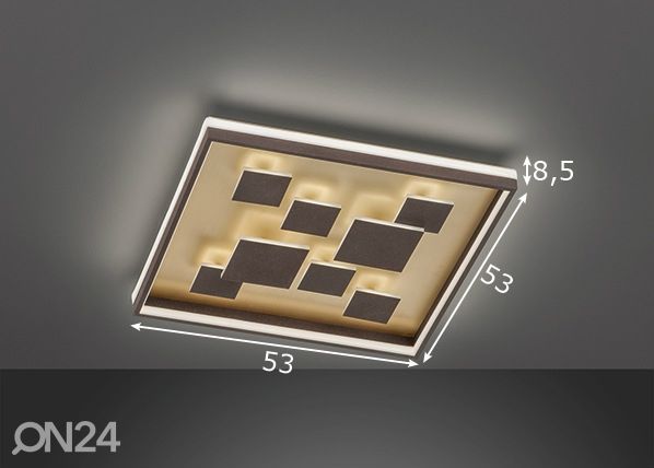 Kattovalaisin Rico LED mitat
