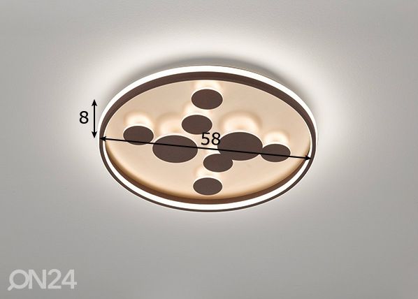 Kattovalaisin Rico LED mitat