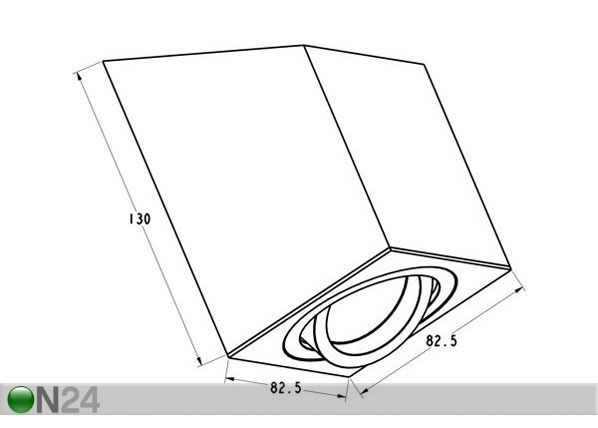 Kattovalaisin Roncub Black mitat