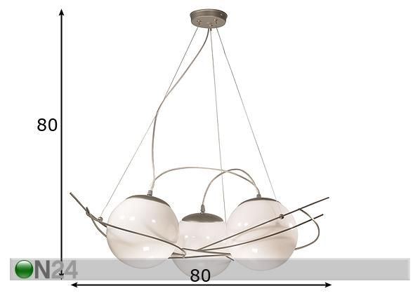 Kattovalaisin SATURN mitat
