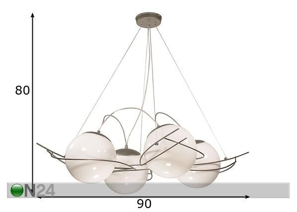 Kattovalaisin SATURN mitat