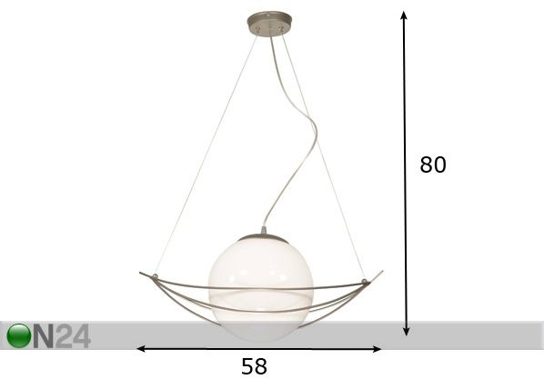 Kattovalaisin SATURN mitat
