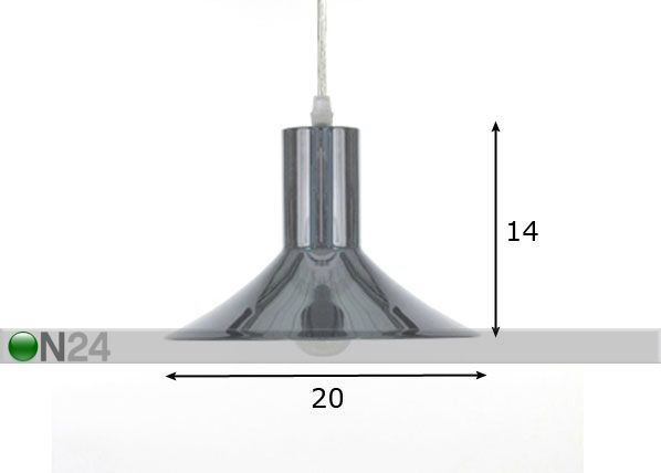 Kattovalaisin TRIM mitat