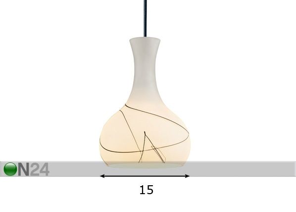 Kattovalaisin VEGAS Ø 15 cm mitat