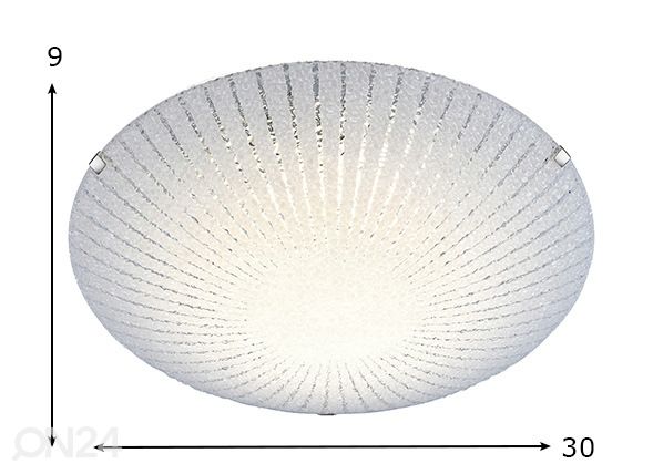 Kattovalaisin White mitat