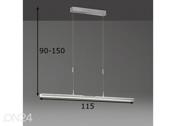 Kattovalaisin Z-Vitan LED mitat